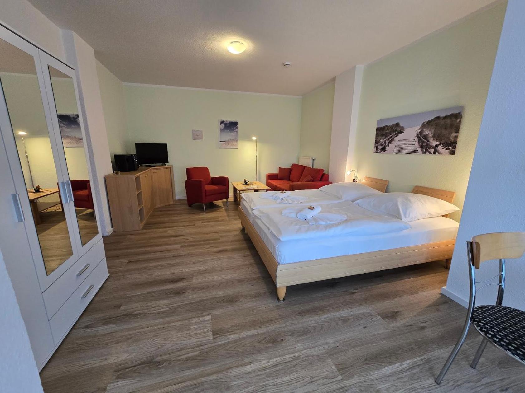 Residenz Seeblick Studio 2 mit Balkon Sellin  Eksteriør billede
